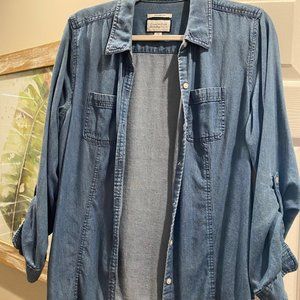 Denim Relaxed Fit Shirt size 12P